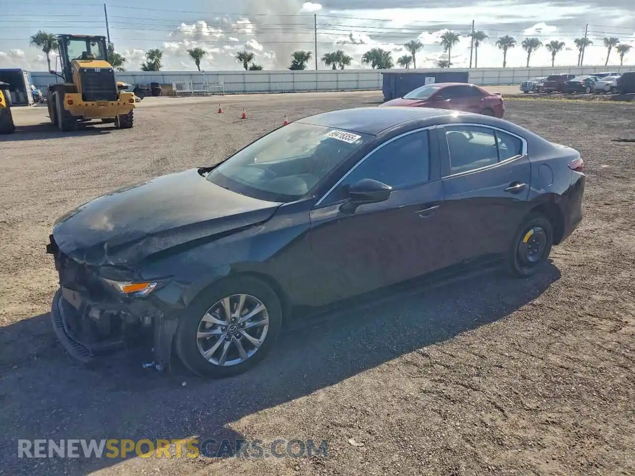 1 Photograph of a damaged car JM1BPAAL9M1330111 MAZDA 3 2021