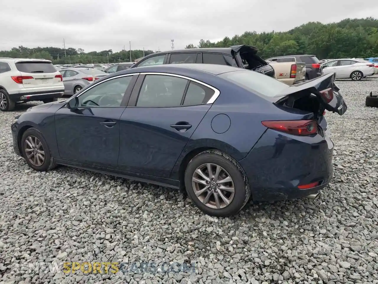2 Photograph of a damaged car JM1BPAAL9M1338967 MAZDA 3 2021