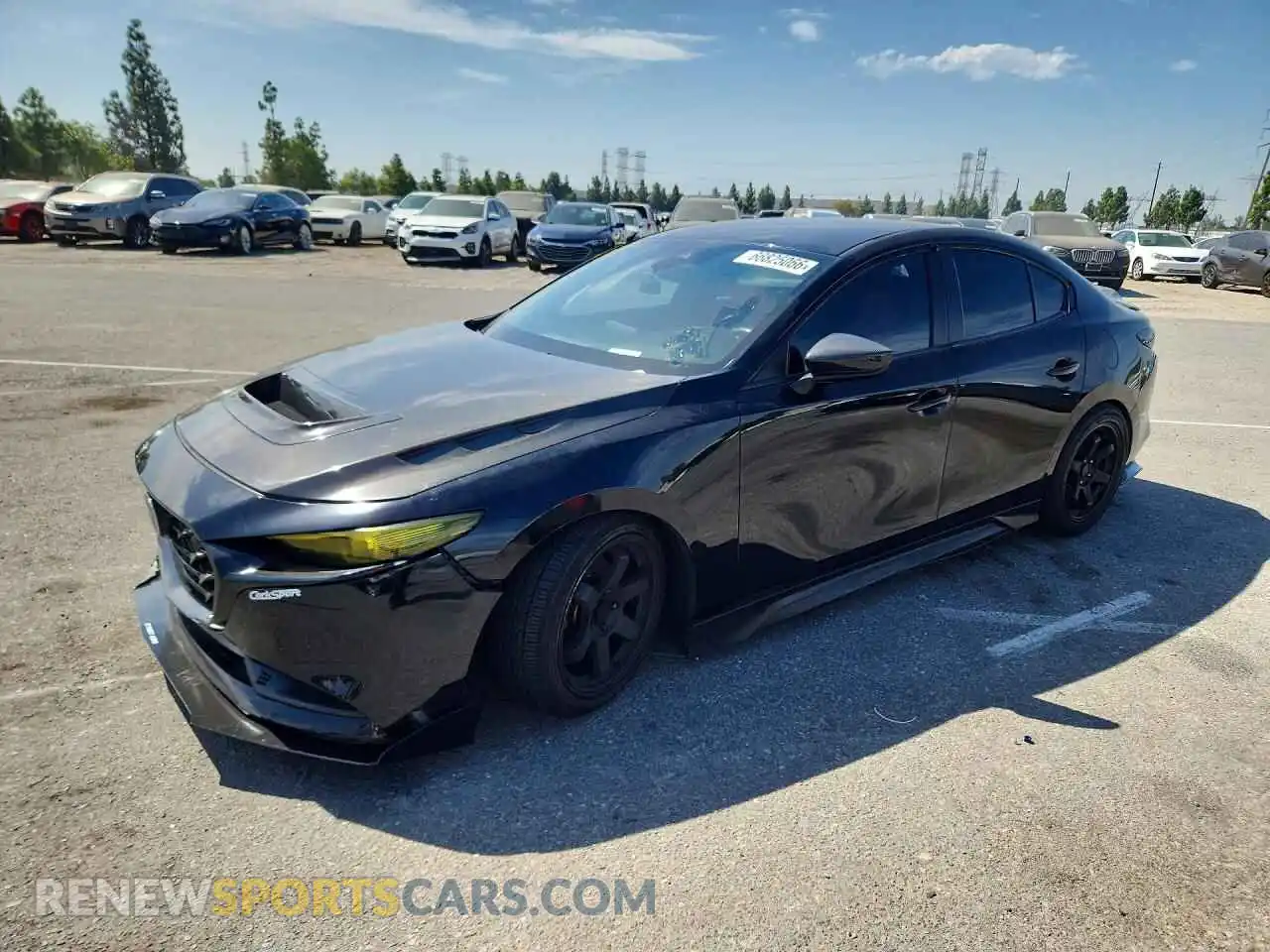 1 fotografías del automóvil dañado JM1BPAALXM1320591 MAZDA 3 2021