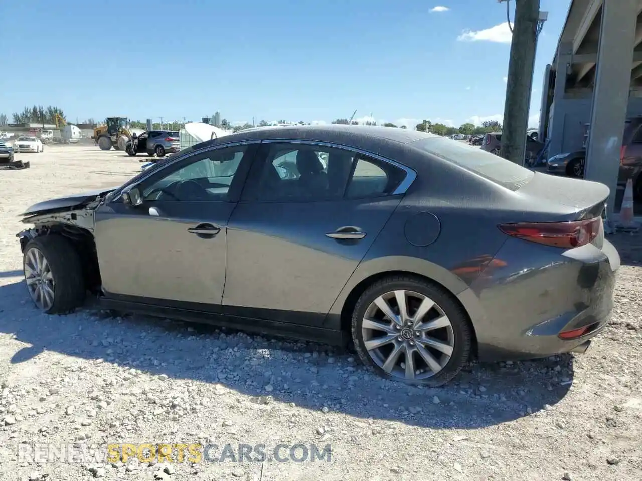 2 Photograph of a damaged car JM1BPABL2M1335391 MAZDA 3 2021