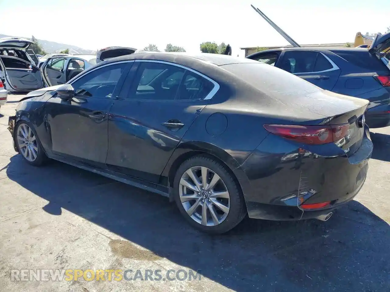 2 Photograph of a damaged car JM1BPABL3M1326974 MAZDA 3 2021