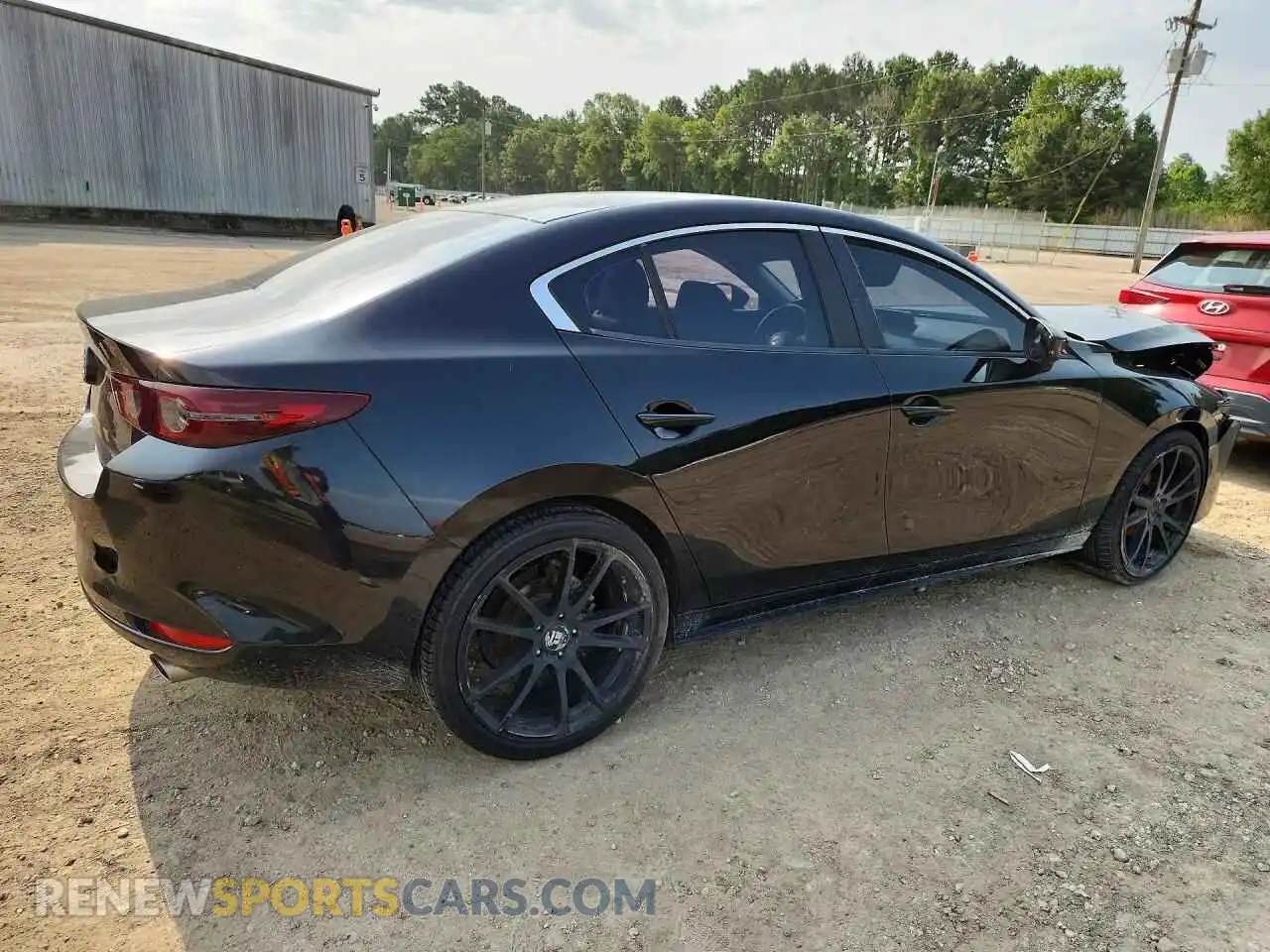 3 fotografías del automóvil dañado JM1BPABL4M1338549 MAZDA 3 2021