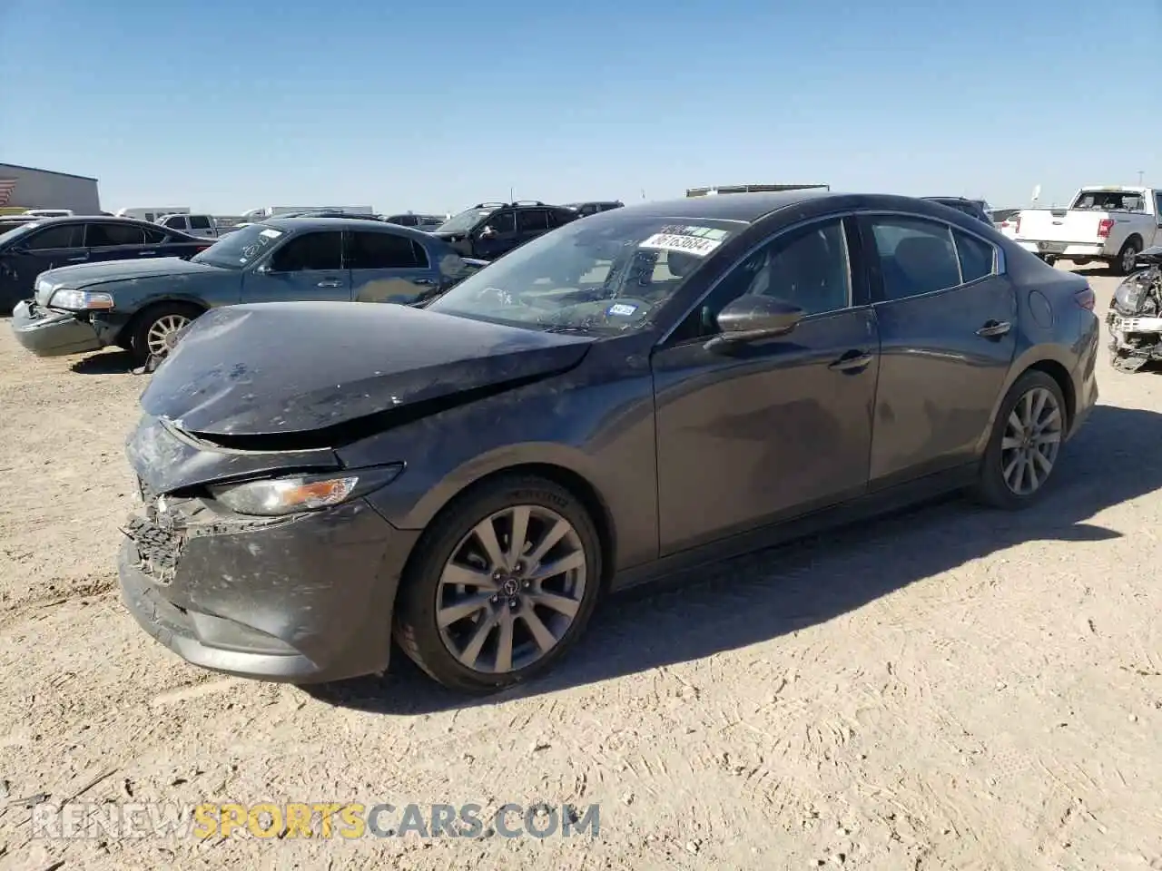 1 Фотография поврежденного автомобиля JM1BPABL5M1334400 MAZDA 3 2021