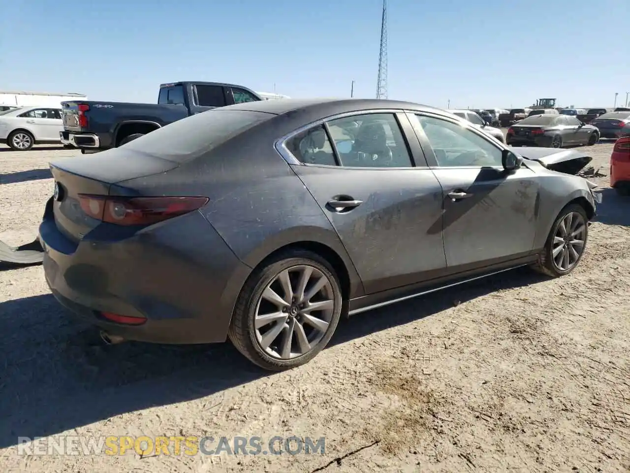 3 Фотография поврежденного автомобиля JM1BPABL5M1334400 MAZDA 3 2021