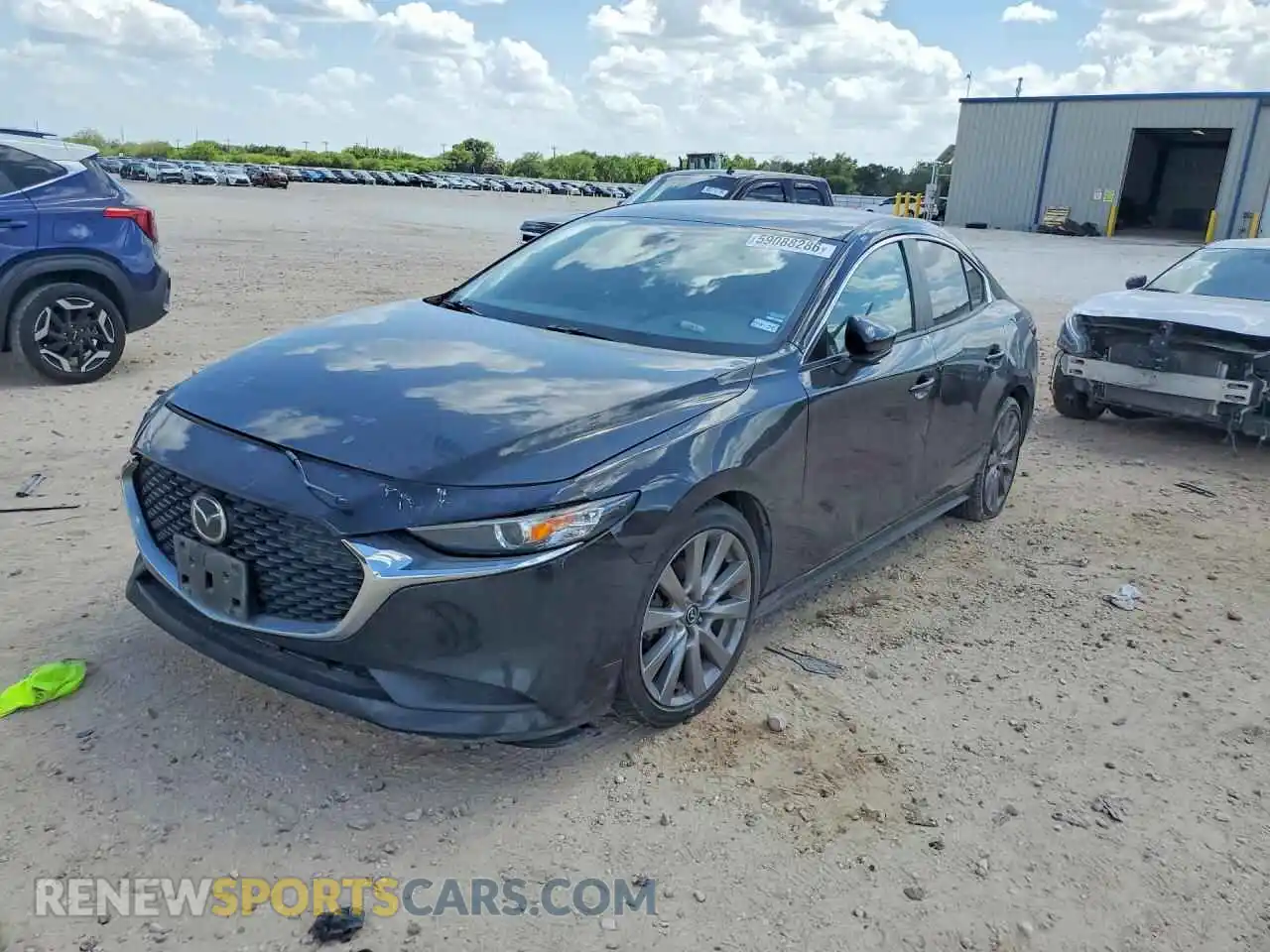 1 Photograph of a damaged car JM1BPABL5M1337068 MAZDA 3 2021