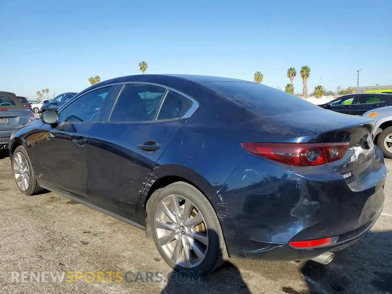 2 Photograph of a damaged car JM1BPABL9M1313078 MAZDA 3 2021