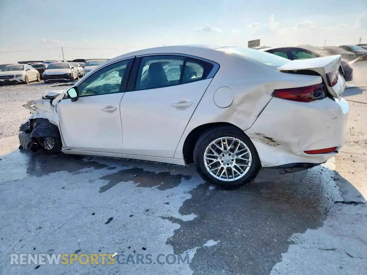 2 Photograph of a damaged car JM1BPABL9M1317437 MAZDA 3 2021