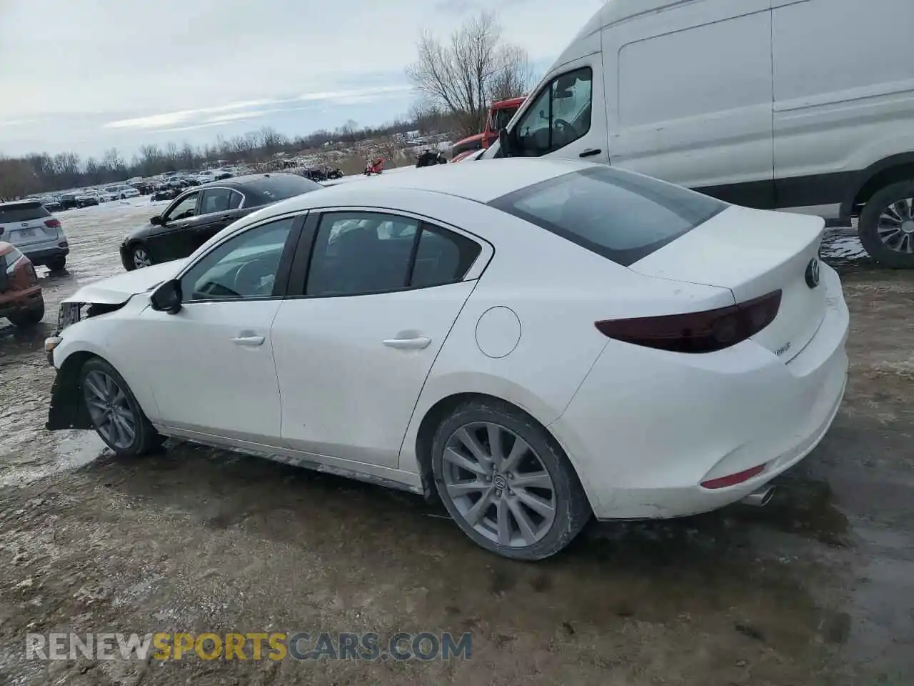 2 Photograph of a damaged car JM1BPABLXM1313672 MAZDA 3 2021