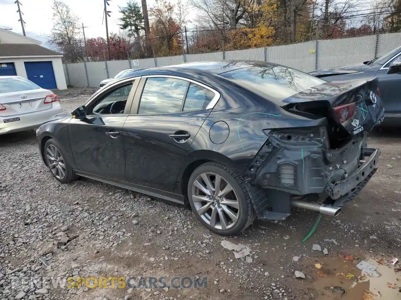 2 Photograph of a damaged car JM1BPABLXM1314062 MAZDA 3 2021