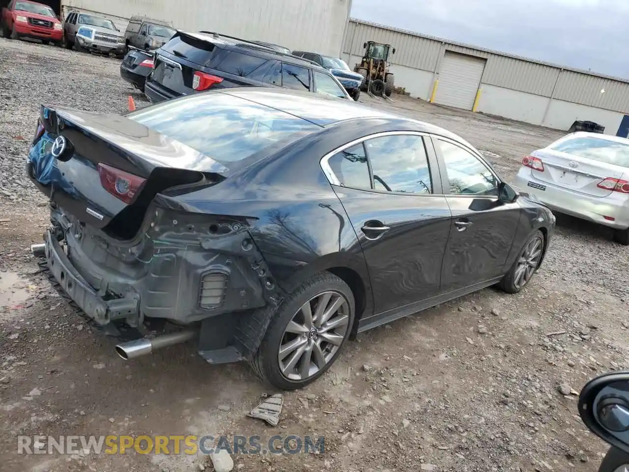 3 Photograph of a damaged car JM1BPABLXM1314062 MAZDA 3 2021