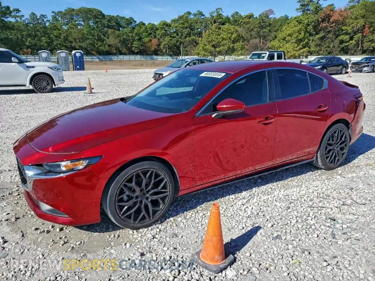 1 Photograph of a damaged car JM1BPABLXM1315244 MAZDA 3 2021