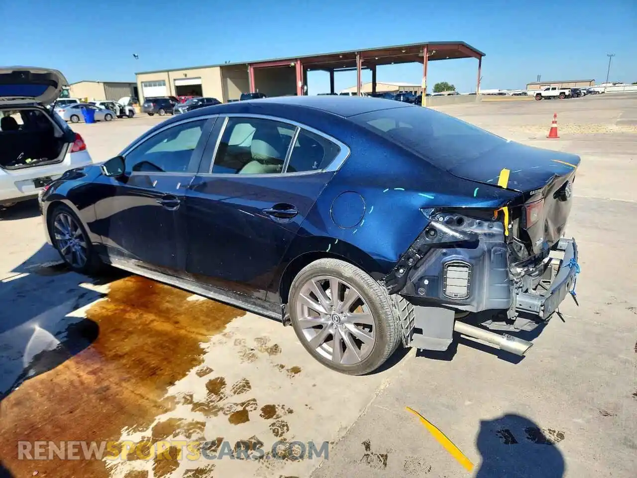 2 Photograph of a damaged car JM1BPACL0M1313744 MAZDA 3 2021
