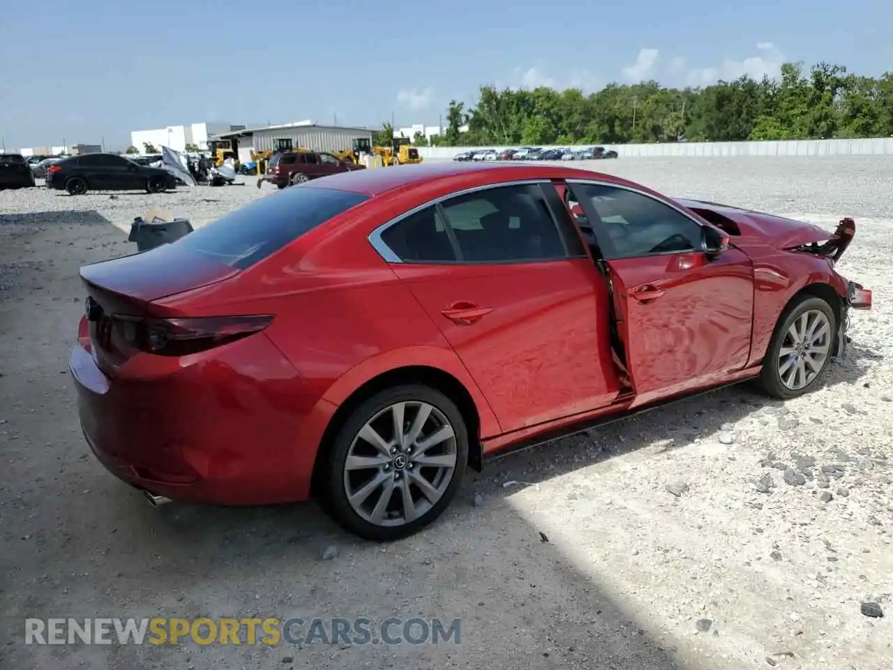 3 Photograph of a damaged car JM1BPACL3M1329422 MAZDA 3 2021