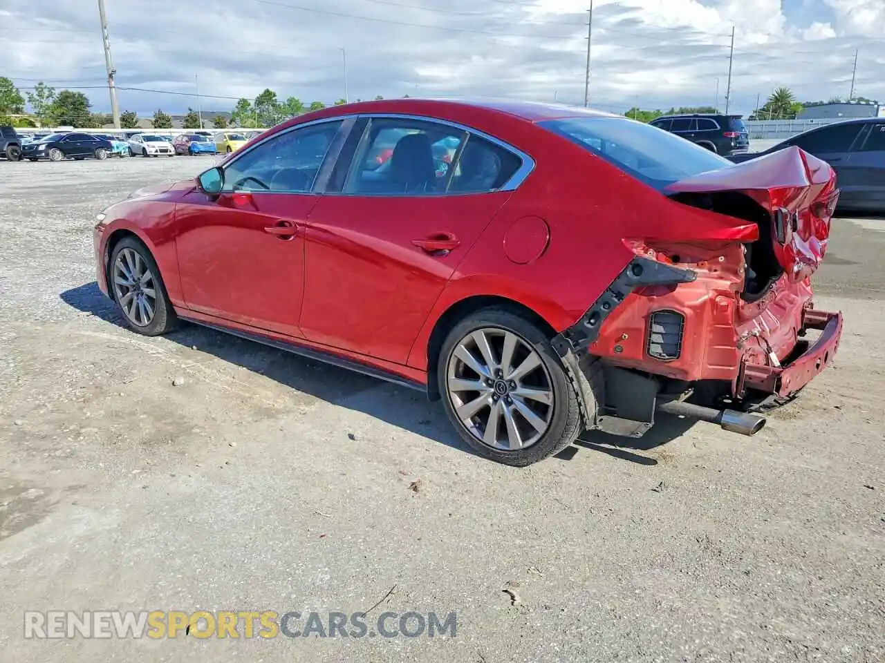 2 Фотография поврежденного автомобиля JM1BPACL4M1326108 MAZDA 3 2021