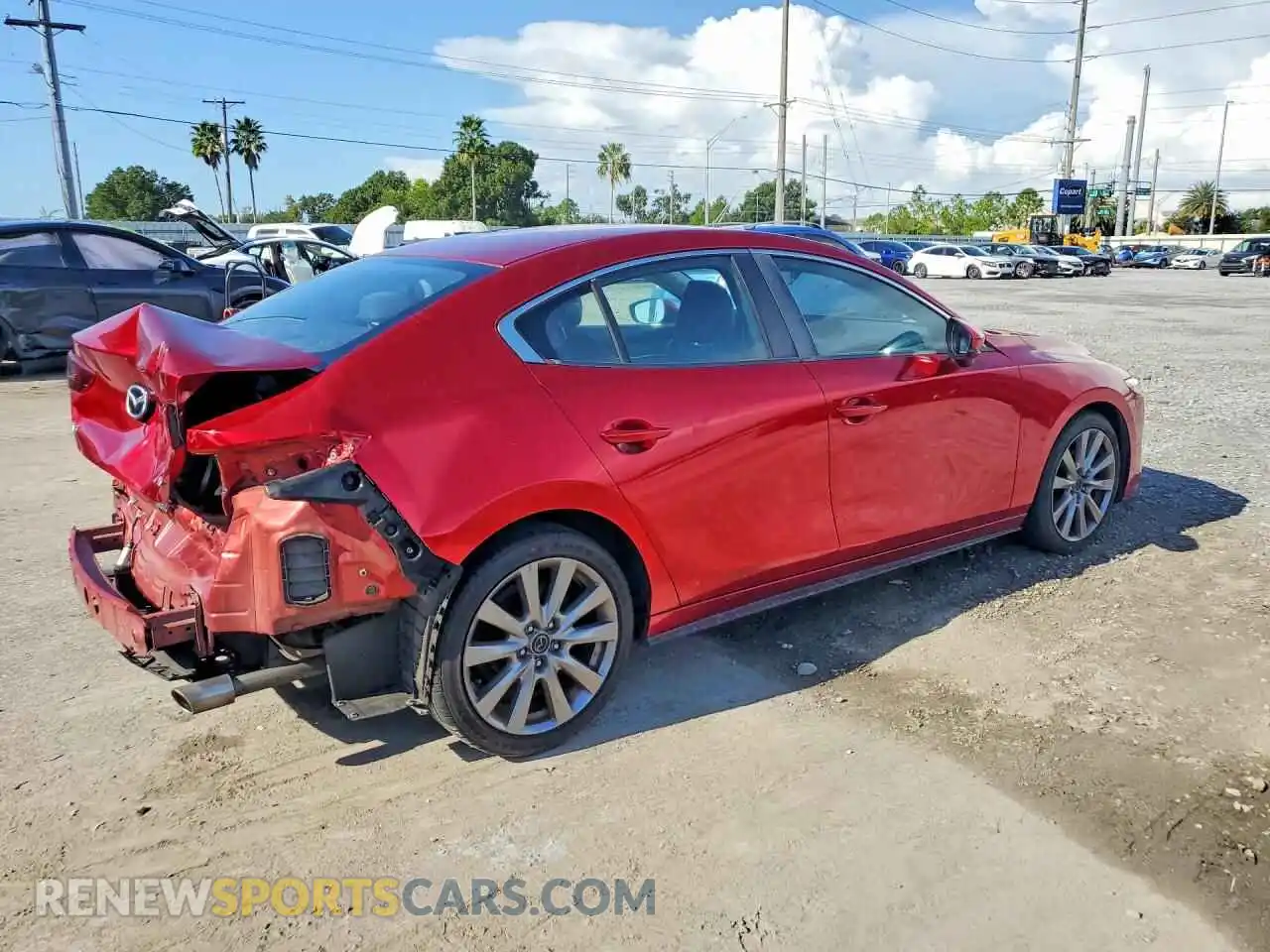 3 Фотография поврежденного автомобиля JM1BPACL4M1326108 MAZDA 3 2021