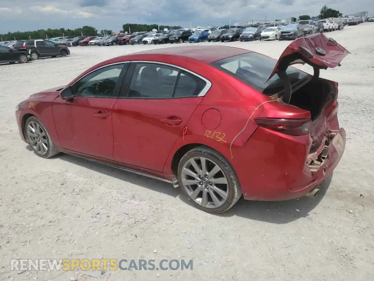 2 Photograph of a damaged car JM1BPACL8M1317654 MAZDA 3 2021