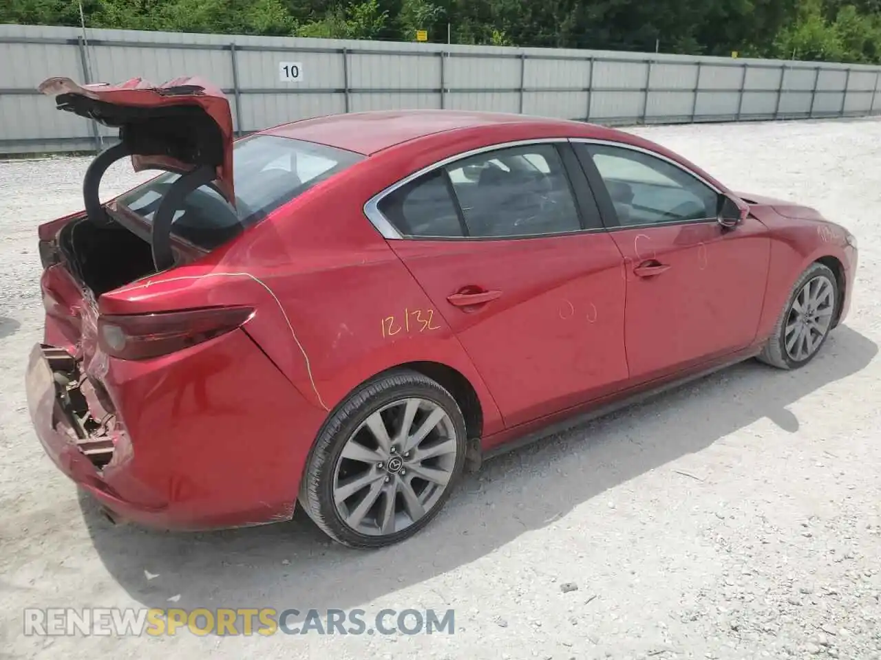 3 Photograph of a damaged car JM1BPACL8M1317654 MAZDA 3 2021