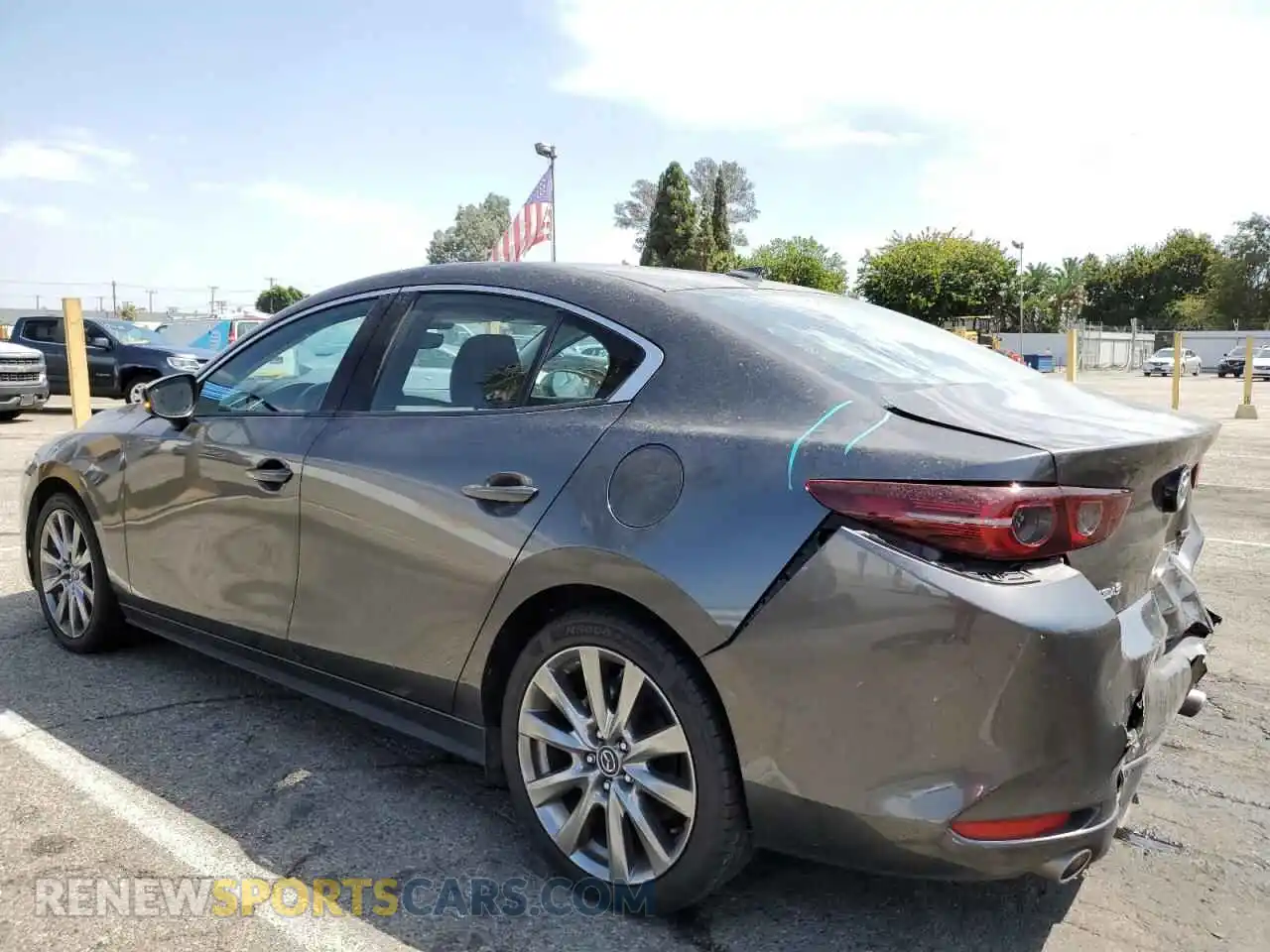 2 Photograph of a damaged car JM1BPADL0M1315248 MAZDA 3 2021