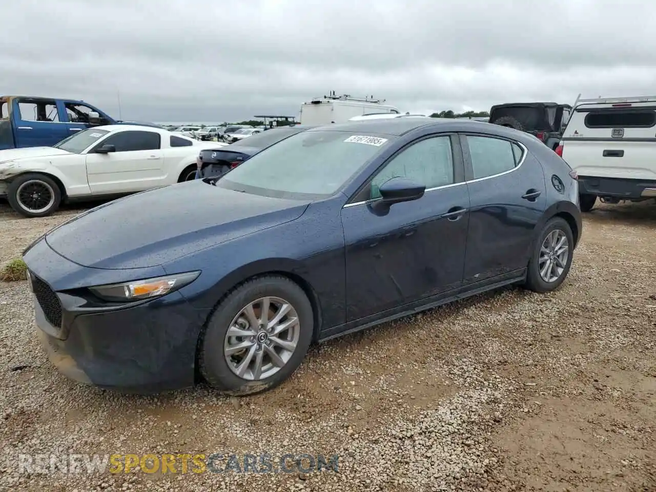 1 Photograph of a damaged car JM1BPAJL1M1319023 MAZDA 3 2021