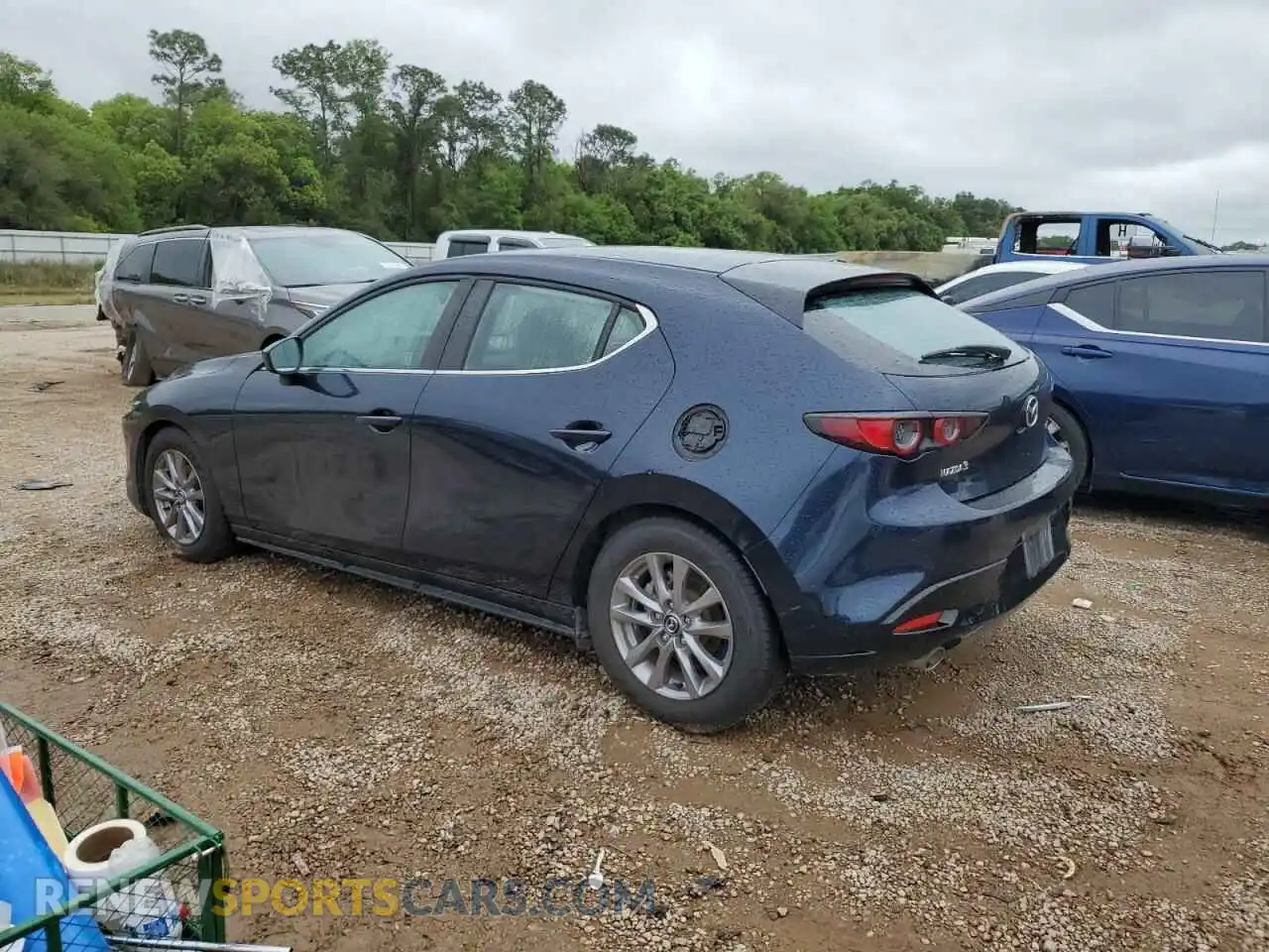 2 Photograph of a damaged car JM1BPAJL1M1319023 MAZDA 3 2021