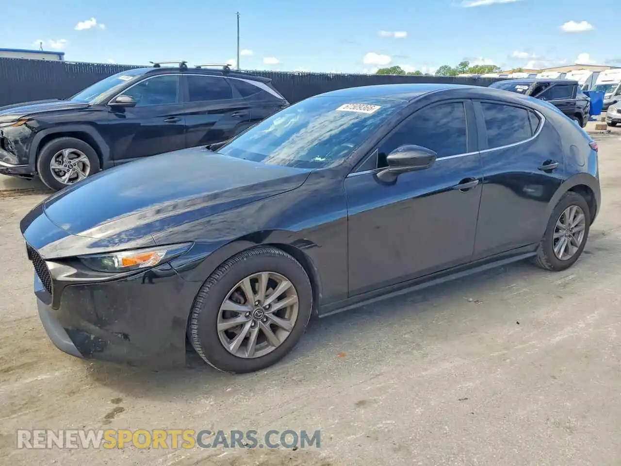 1 Photograph of a damaged car JM1BPAJL3M1308251 MAZDA 3 2021