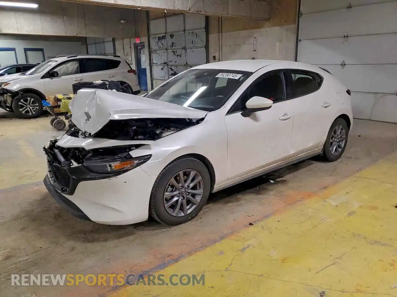 1 Photograph of a damaged car JM1BPAJL9M1305712 MAZDA 3 2021