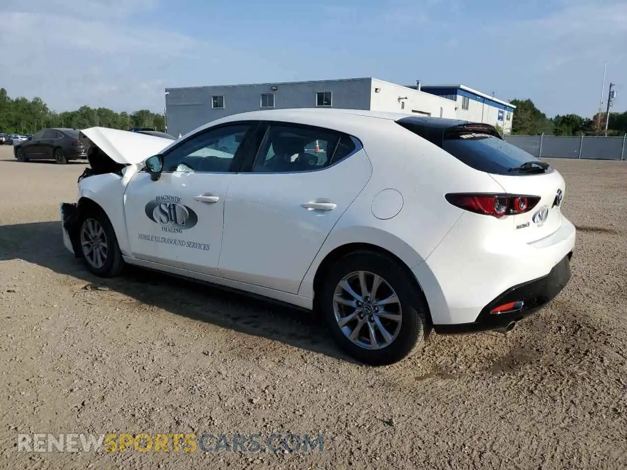 2 Photograph of a damaged car JM1BPAK71M1307584 MAZDA 3 2021