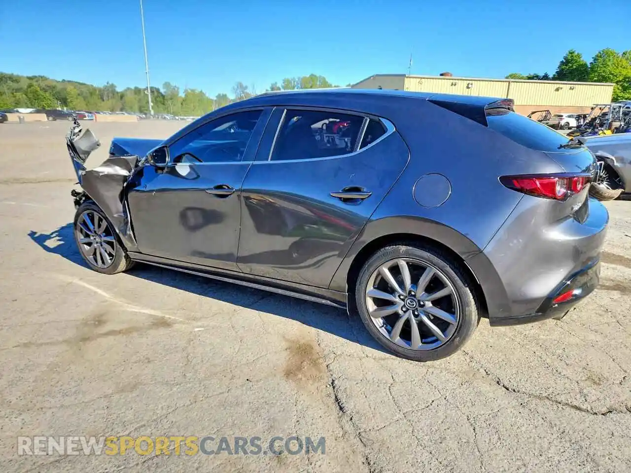 2 Photograph of a damaged car JM1BPAKL3M1402533 MAZDA 3 2021