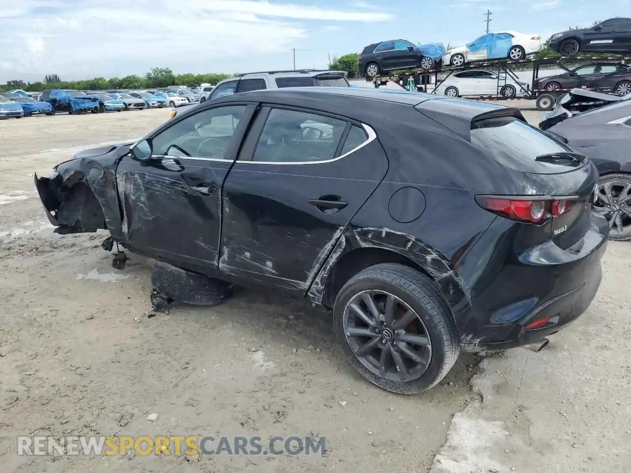 2 Photograph of a damaged car JM1BPAKL7M1309451 MAZDA 3 2021