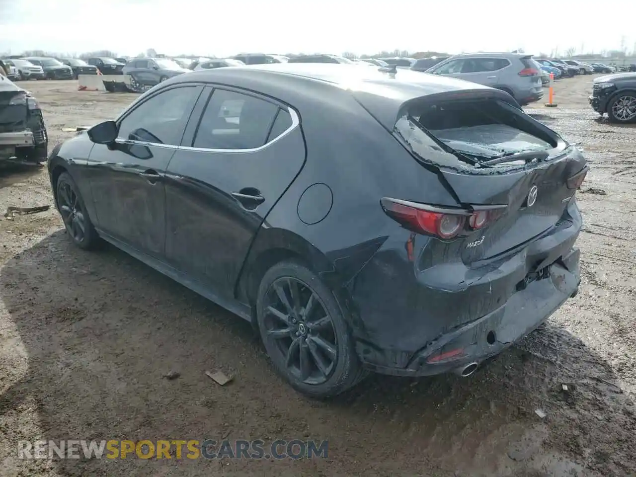 2 Photograph of a damaged car JM1BPAML0M1343227 MAZDA 3 2021