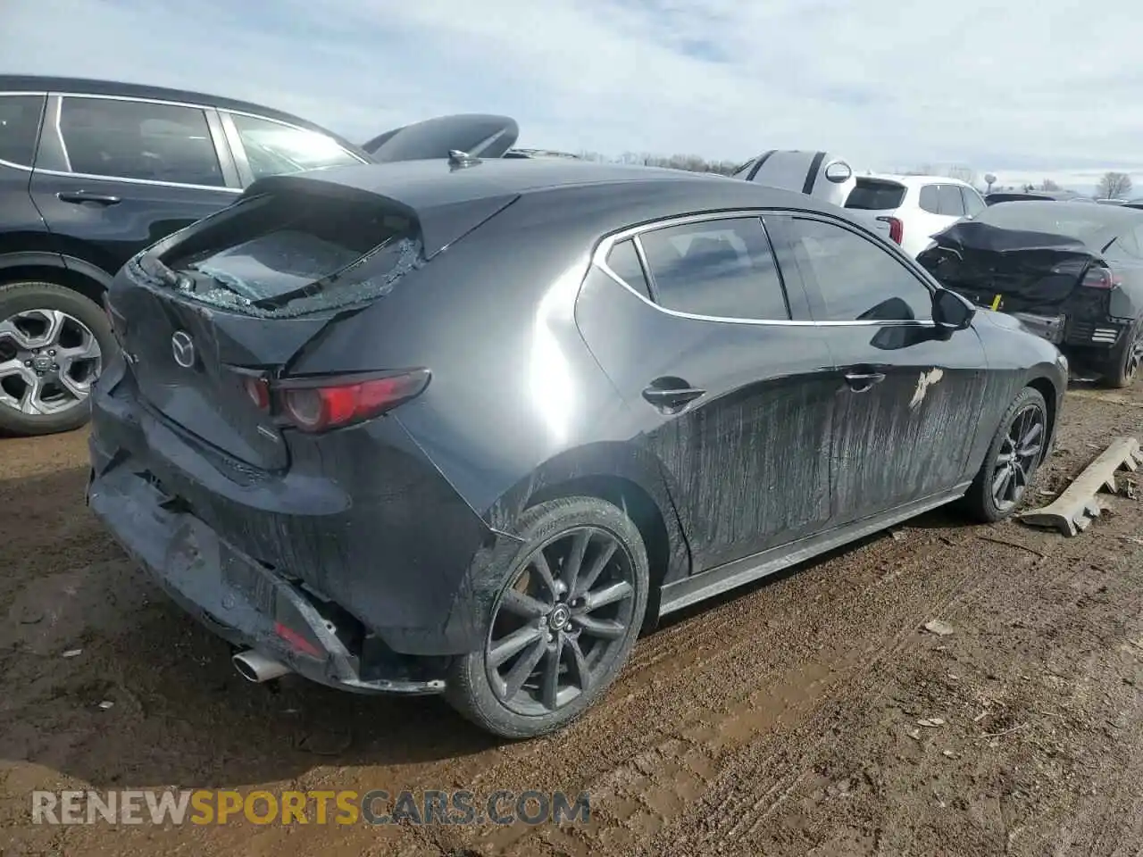 3 Photograph of a damaged car JM1BPAML0M1343227 MAZDA 3 2021