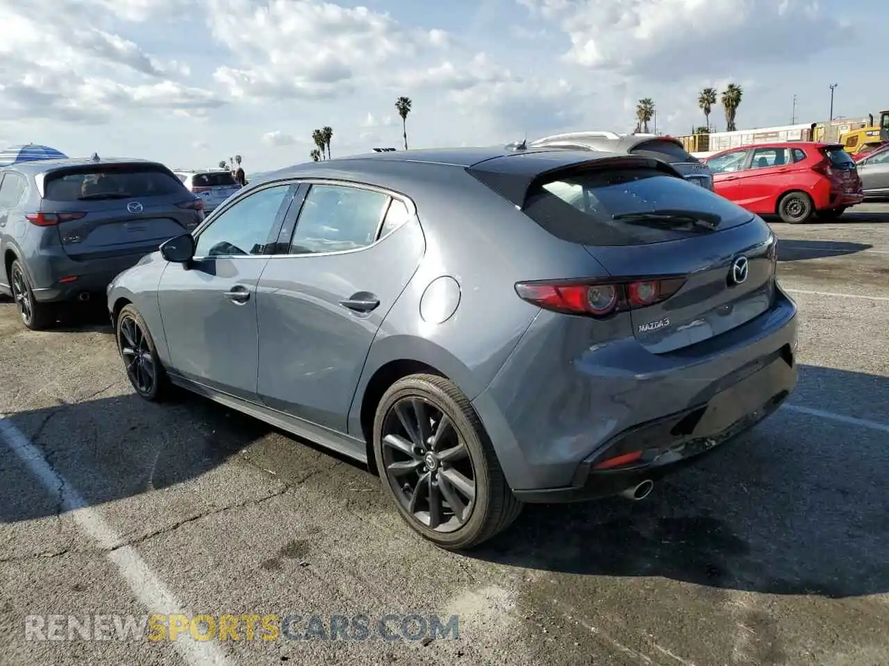 2 Photograph of a damaged car JM1BPAML3M1401136 MAZDA 3 2021