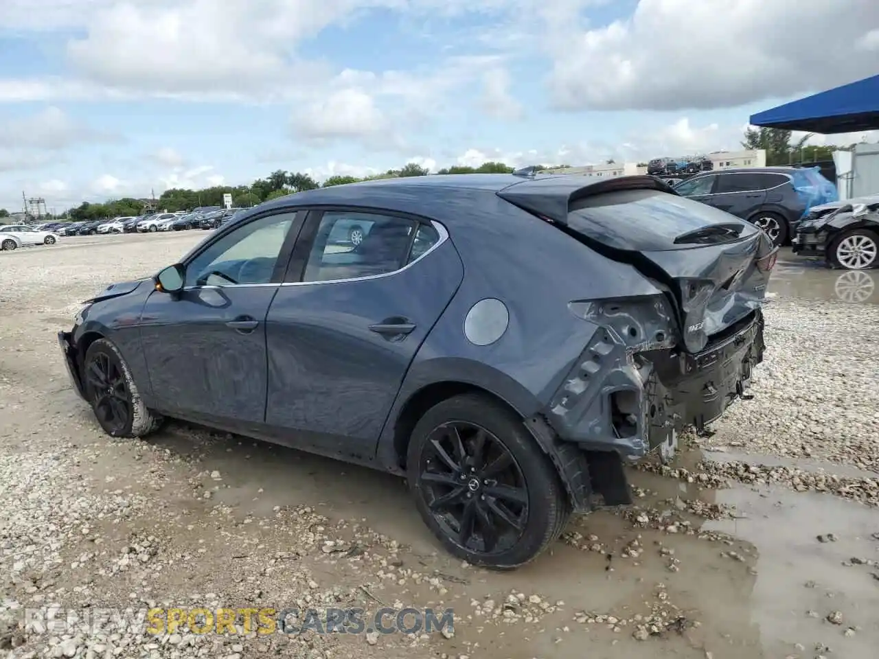 2 Photograph of a damaged car JM1BPAML5M1341716 MAZDA 3 2021