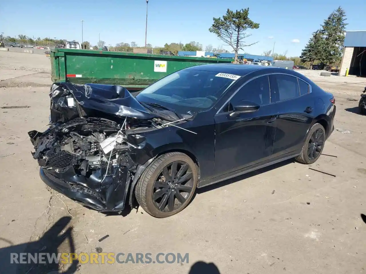 1 Photograph of a damaged car JM1BPBAY2M1328508 MAZDA 3 2021