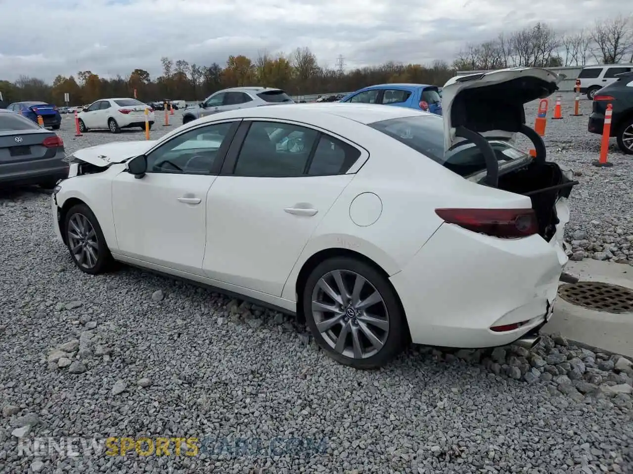 2 Photograph of a damaged car JM1BPBBL8M1314065 MAZDA 3 2021