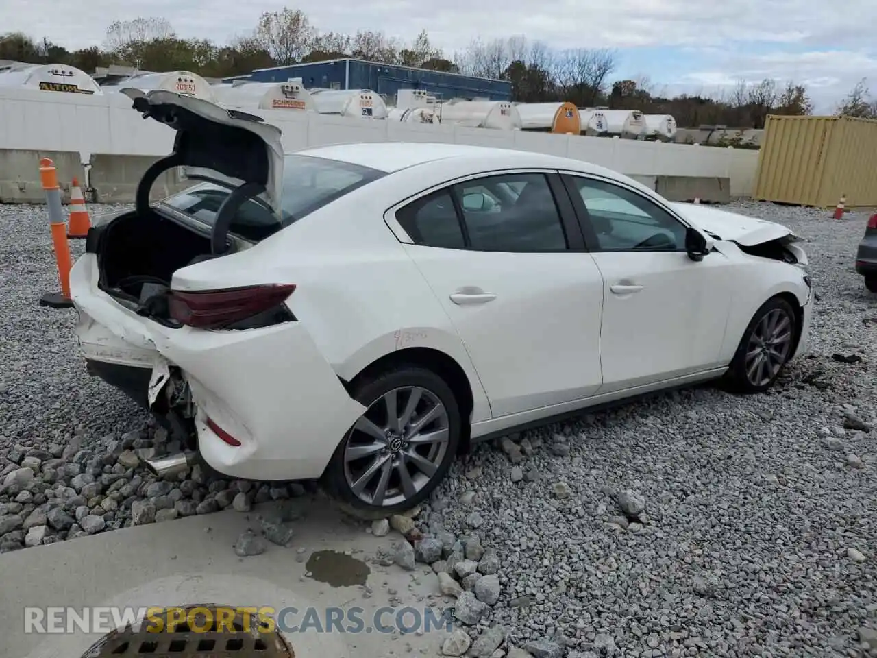3 Photograph of a damaged car JM1BPBBL8M1314065 MAZDA 3 2021
