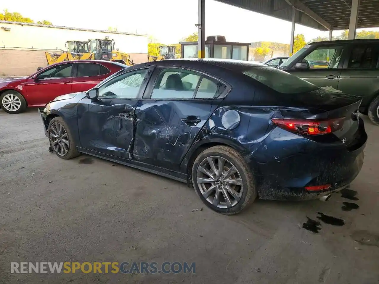 2 Фотография поврежденного автомобиля JM1BPBBLXM1304735 MAZDA 3 2021