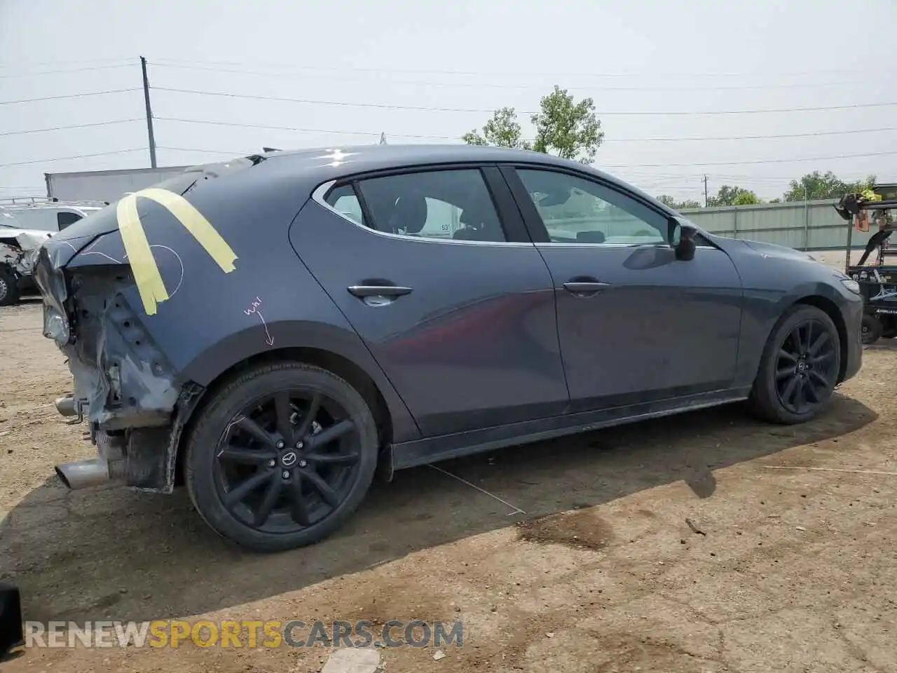 3 Photograph of a damaged car JM1BPBJY2M1311028 MAZDA 3 2021