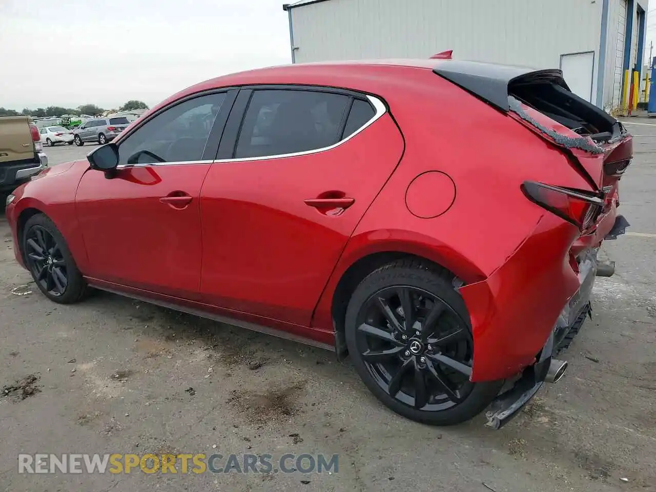 2 Photograph of a damaged car JM1BPBJY9M1324021 MAZDA 3 2021