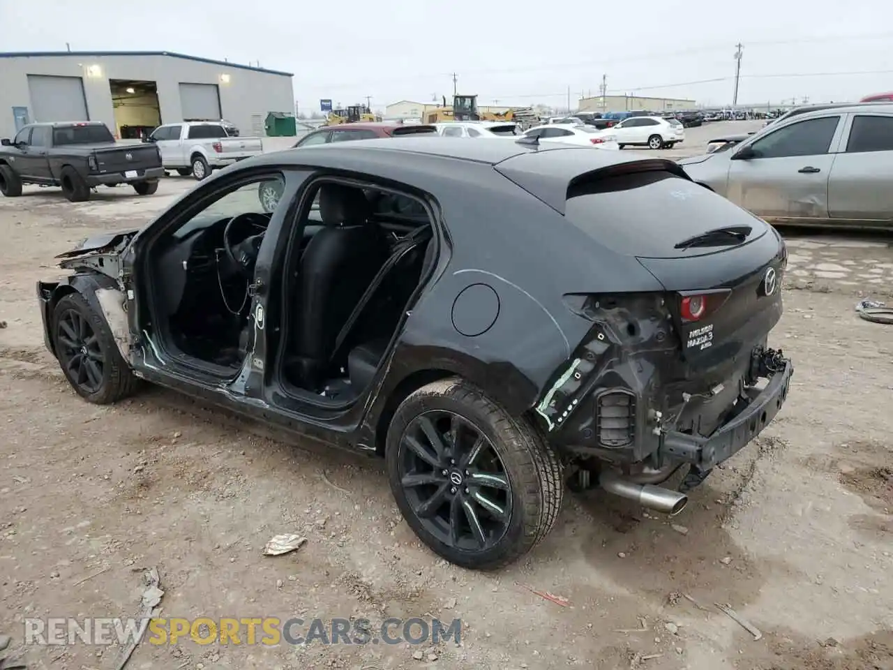 2 Photograph of a damaged car JM1BPBML1M1345302 MAZDA 3 2021