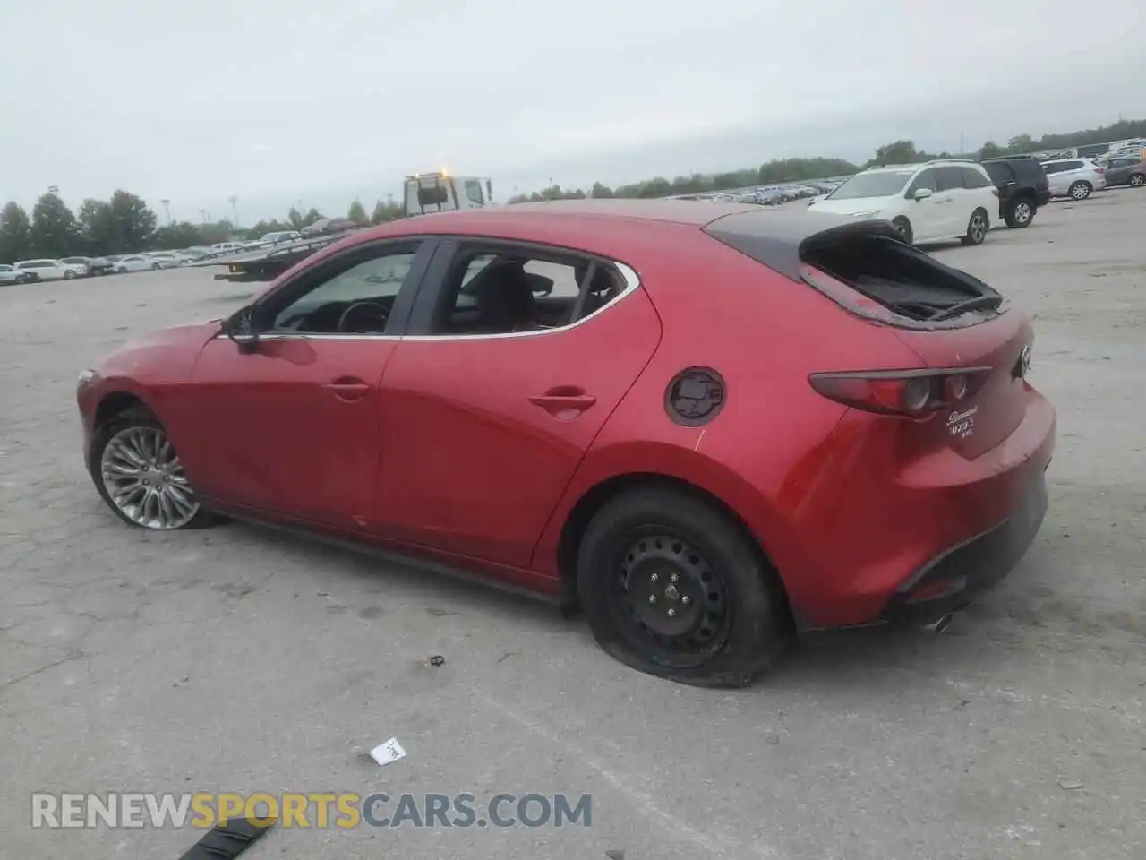 2 Photograph of a damaged car JM1BPBML6M1300968 MAZDA 3 2021