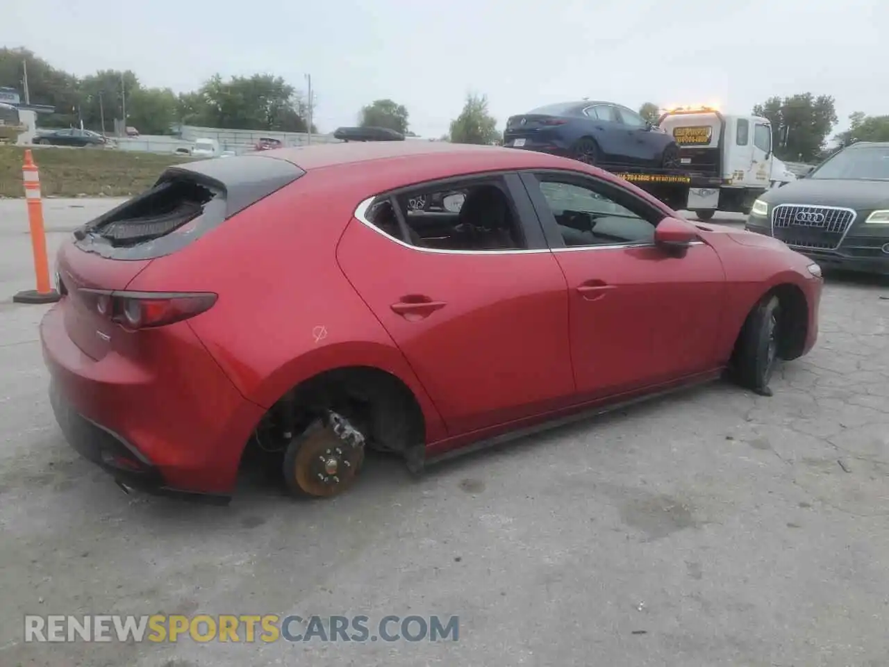 3 Photograph of a damaged car JM1BPBML6M1300968 MAZDA 3 2021