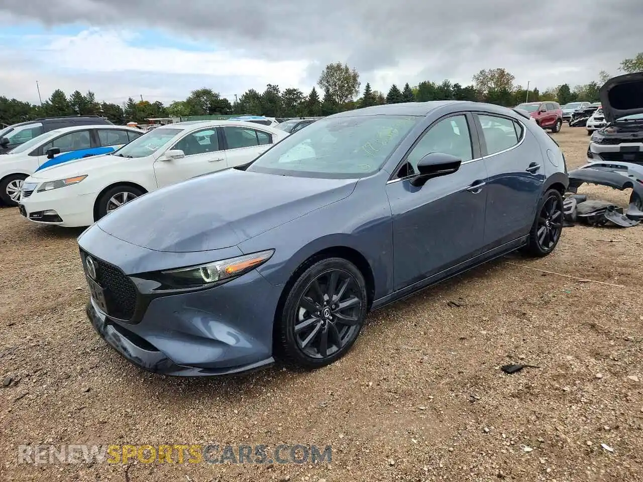 1 Photograph of a damaged car JM1BPBNY2M1310584 MAZDA 3 2021