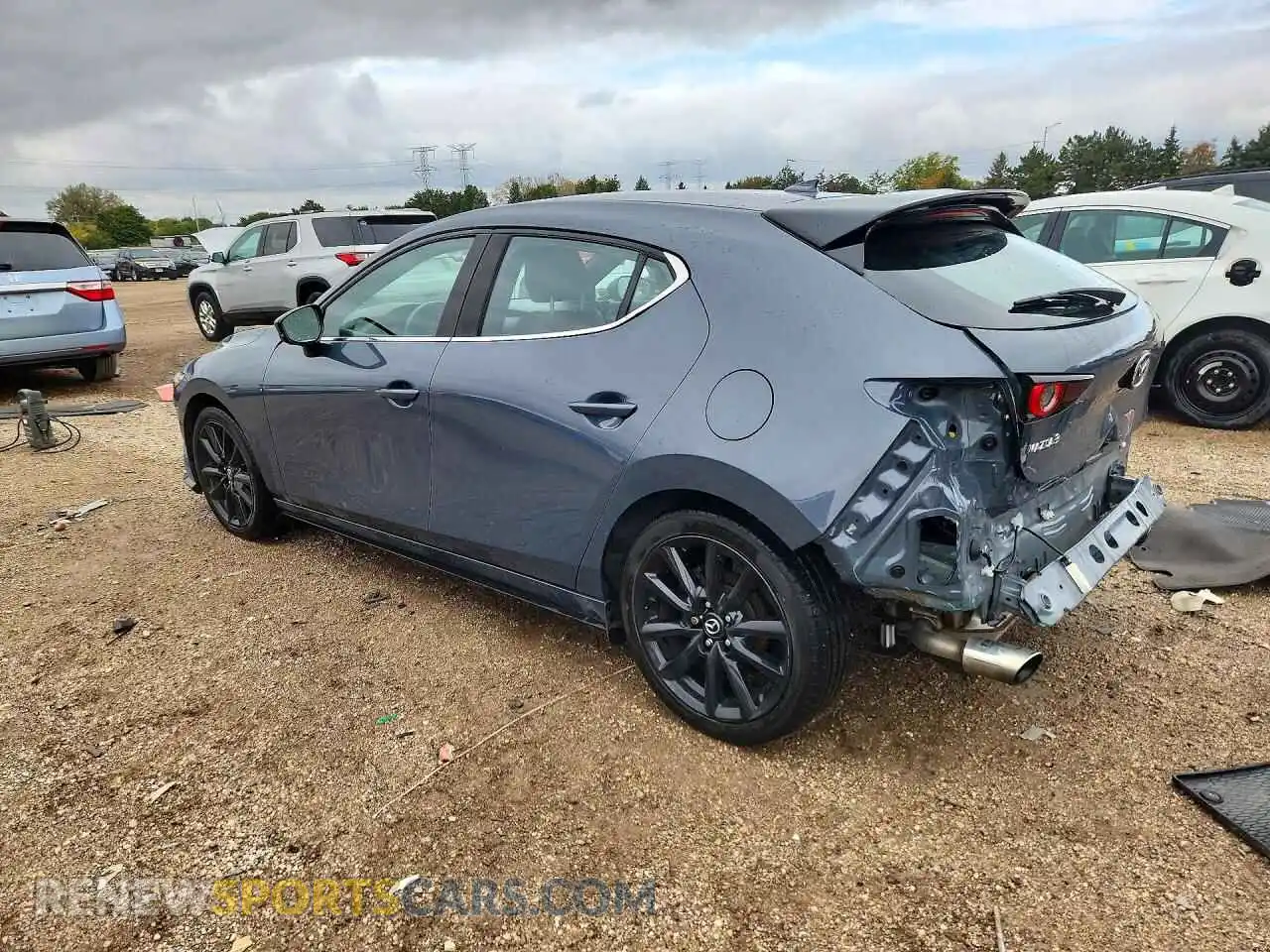2 Photograph of a damaged car JM1BPBNY2M1310584 MAZDA 3 2021