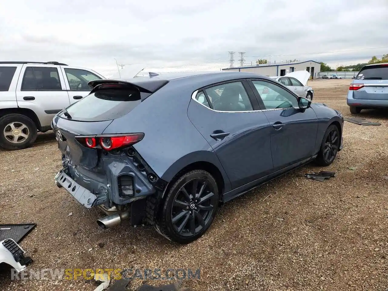 3 Photograph of a damaged car JM1BPBNY2M1310584 MAZDA 3 2021