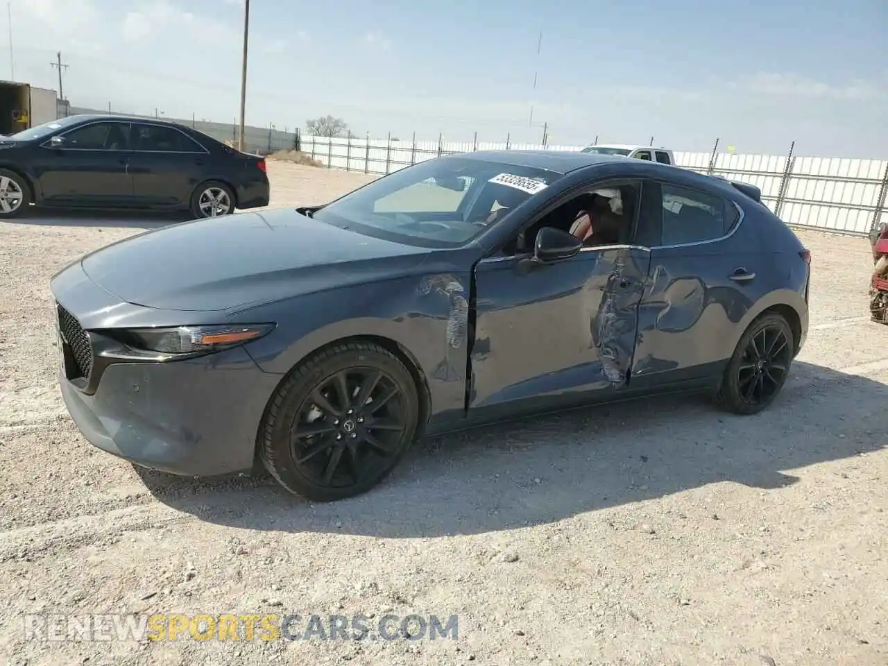 1 Photograph of a damaged car JM1BPBNY3M1401234 MAZDA 3 2021