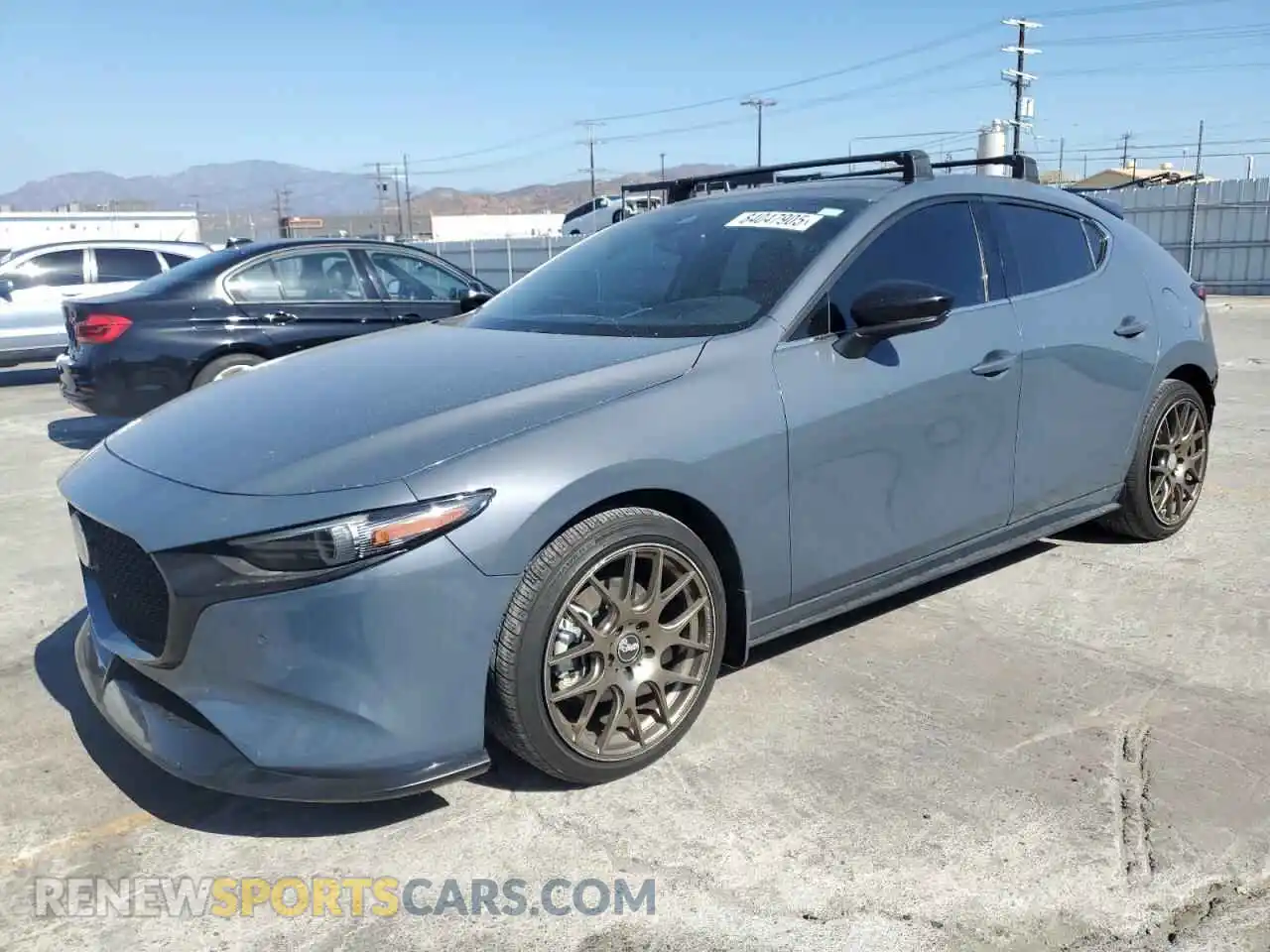 1 Photograph of a damaged car JM1BPBNY7M1310838 MAZDA 3 2021