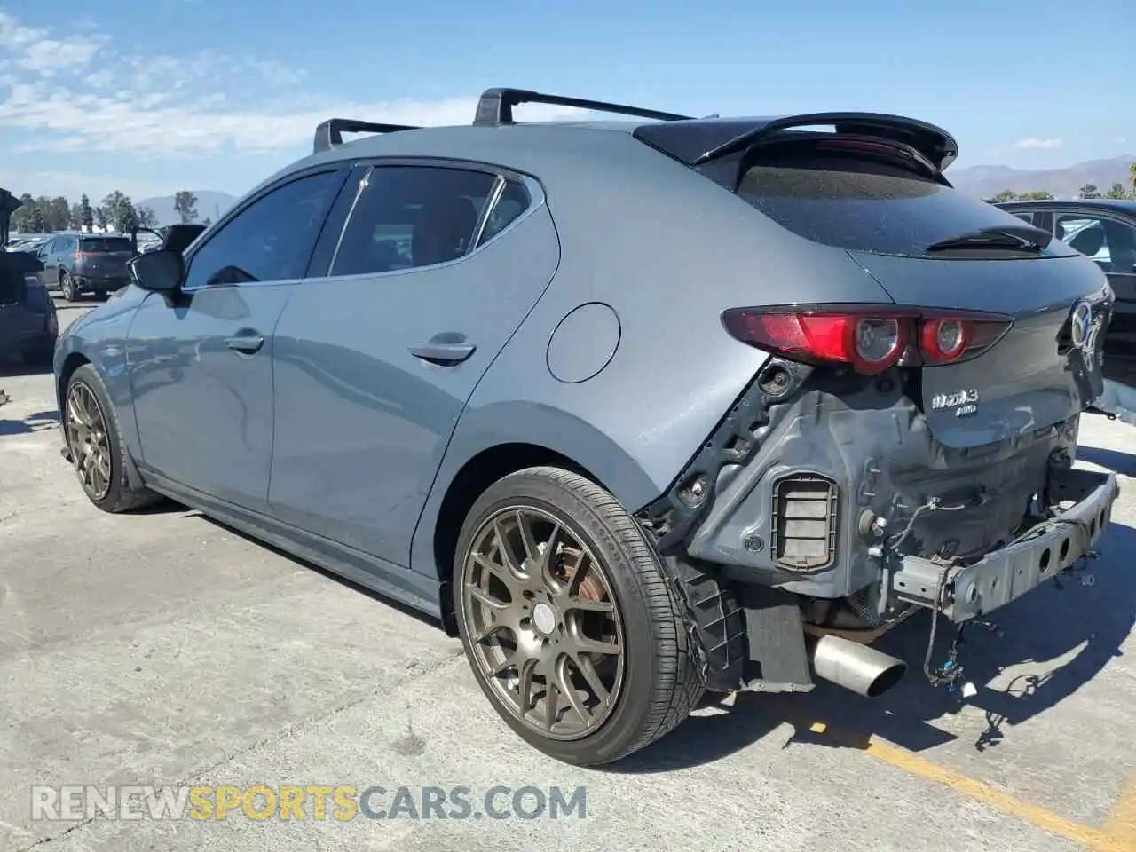 2 Photograph of a damaged car JM1BPBNY7M1310838 MAZDA 3 2021