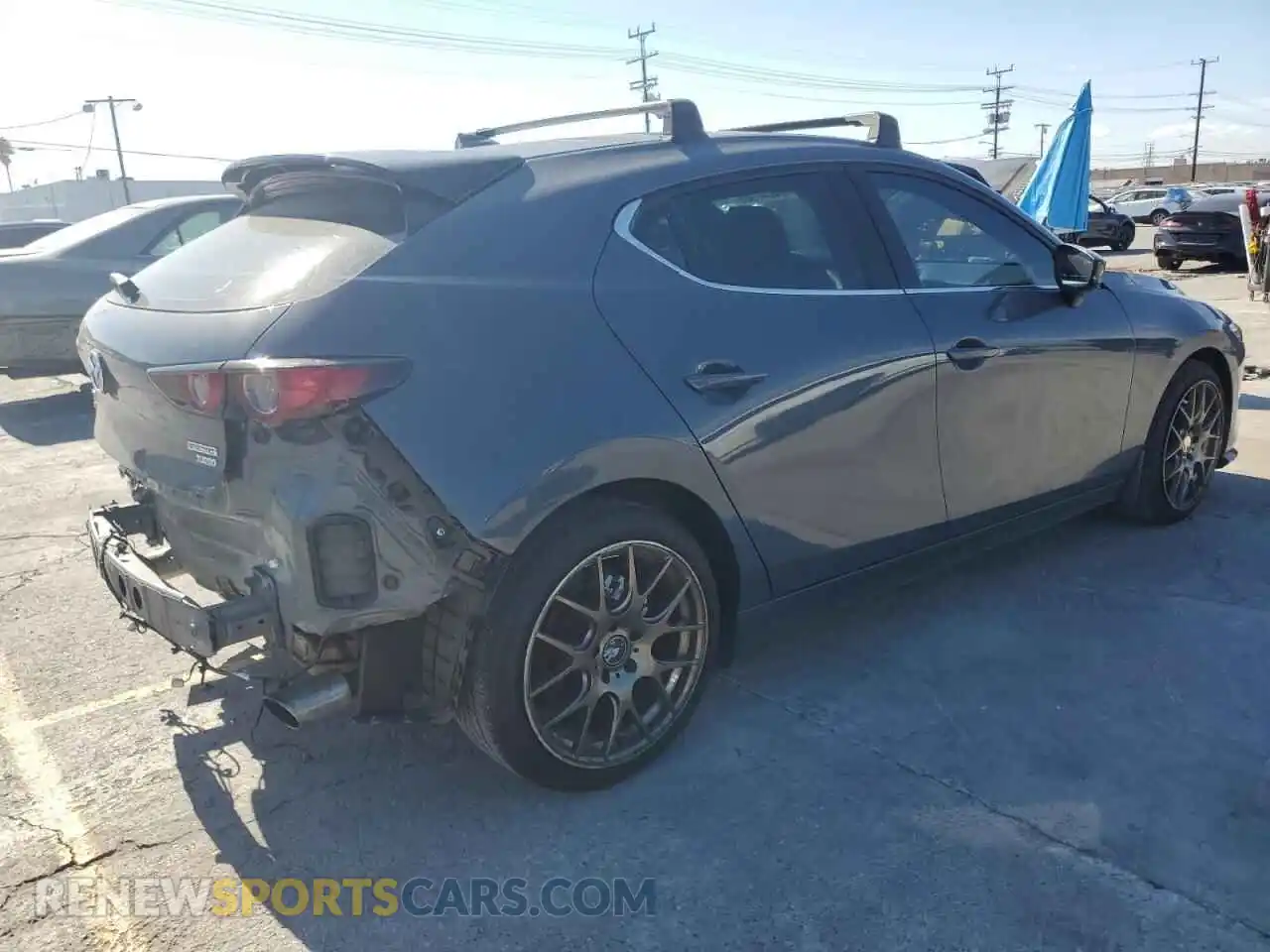 3 Photograph of a damaged car JM1BPBNY7M1310838 MAZDA 3 2021