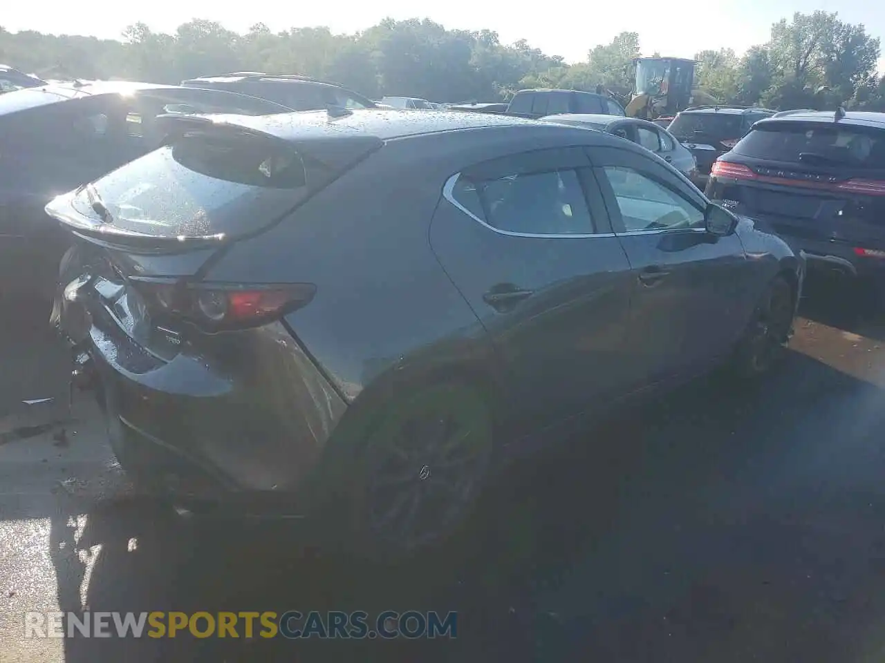 3 Photograph of a damaged car JM1BPBNY7M1400393 MAZDA 3 2021